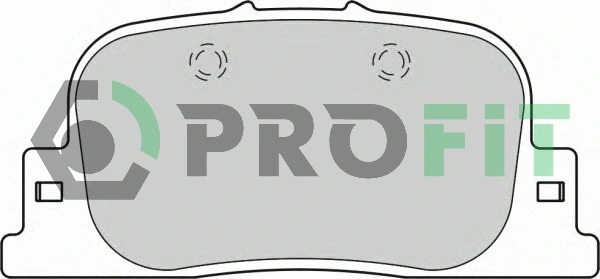 Brake Pad Set, disc brake (5000-1686 C)