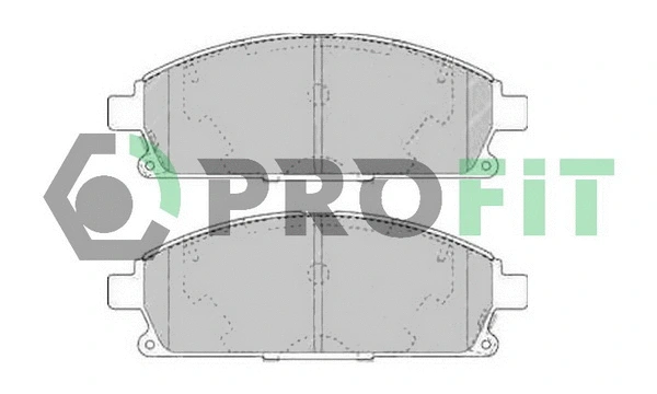 Brake Pad Set, disc brake (5000-1263 C)