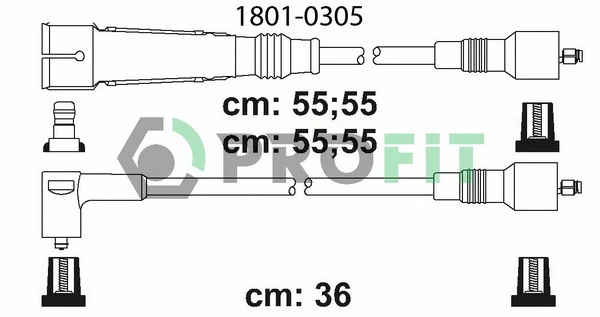 Ignition Cable Kit (1801-0305)