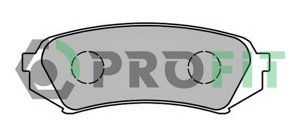 Brake Pad Set, disc brake (5000-1457)