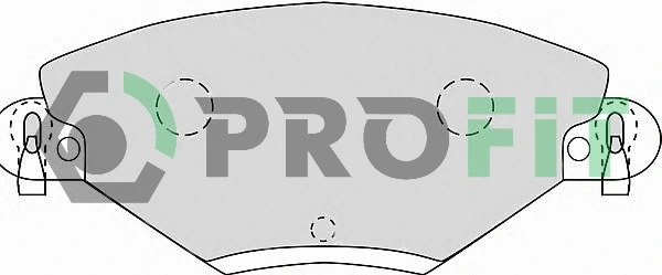 Brake Pad Set, disc brake (5000-1411)