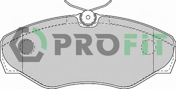 Brake Pad Set, disc brake (5000-1515 C)