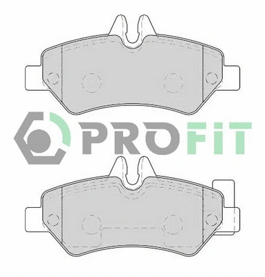 Brake Pad Set, disc brake (5000-1780)