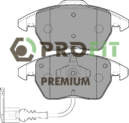 Brake Pad Set, disc brake (5005-1641)