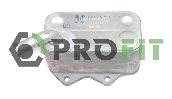 Oil Cooler, engine oil (1745-0018)