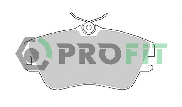 Brake Pad Set, disc brake (5000-0970)