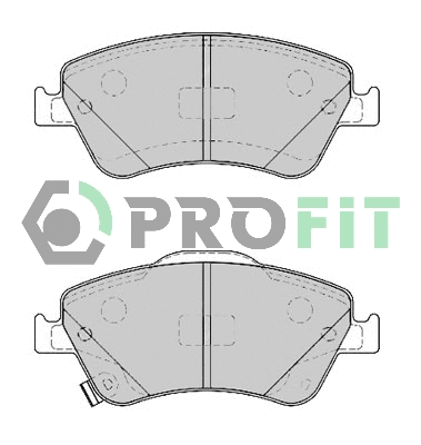 Brake Pad Set, disc brake (5000-4046)