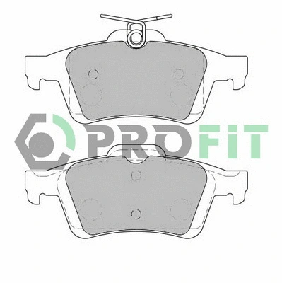 Brake Pad Set, disc brake (5000-1931 C)
