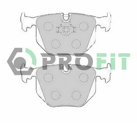 Brake Pad Set, disc brake (5000-1483)