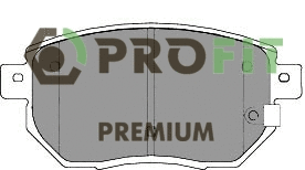 Brake Pad Set, disc brake (5005-1786)
