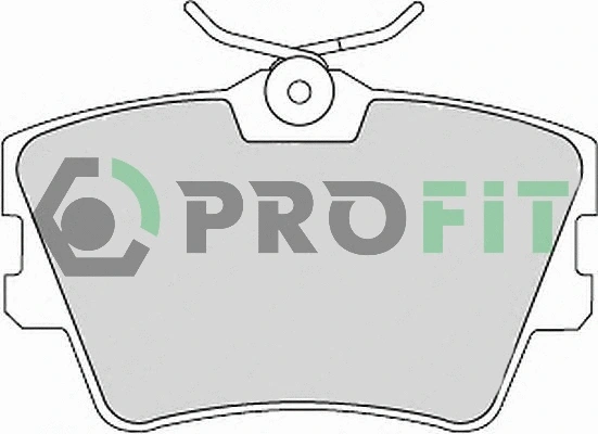 Brake Pad Set, disc brake (5000-1132)