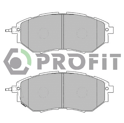 Brake Pad Set, disc brake (5000-1984)