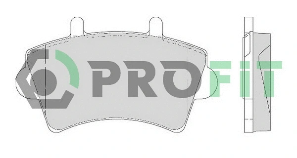 Brake Pad Set, disc brake (5000-1452)