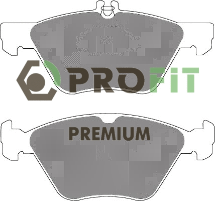 Brake Pad Set, disc brake (5005-1050)