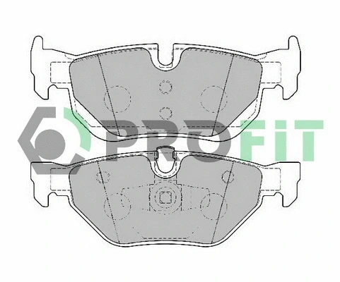 Brake Pad Set, disc brake (5000-1807 C)