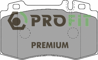 Brake Pad Set, disc brake (5005-1661)