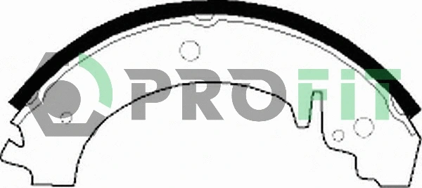 Brake Shoe Set (5001-0590)