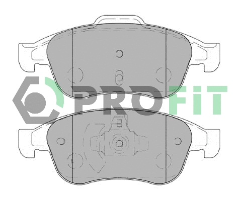 Brake Pad Set, disc brake (5000-4180)