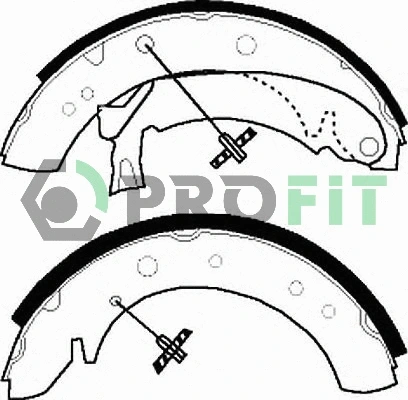 Brake Shoe Set (5001-0513)