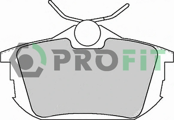 Brake Pad Set, disc brake (5000-1095)