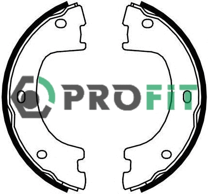 Brake Shoe Set (5001-4103)