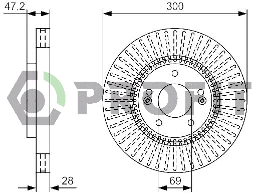 Brake Disc (5010-1630)