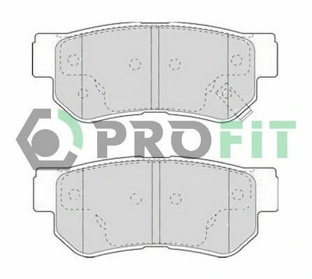 Brake Pad Set, disc brake (5000-1606)