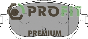 Brake Pad Set, disc brake (5005-1620)