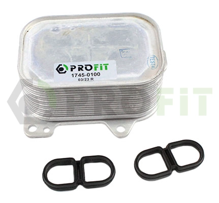 Oil Cooler, engine oil (1745-0100)