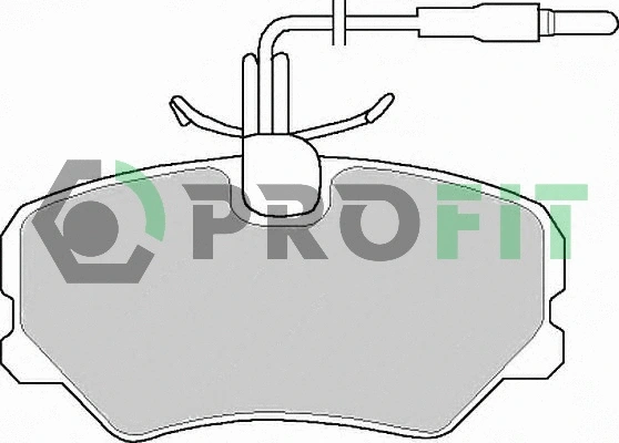 Brake Pad Set, disc brake (5000-0540)