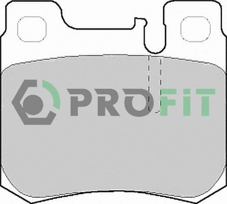 Brake Pad Set, disc brake (5000-0693)