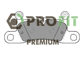 Brake Pad Set, disc brake (5005-4424)