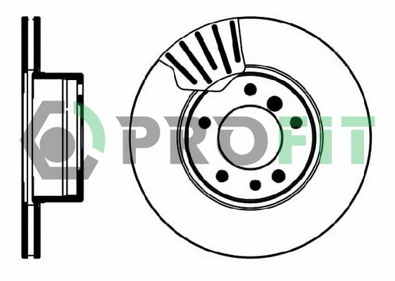 Brake Disc (5010-0211)