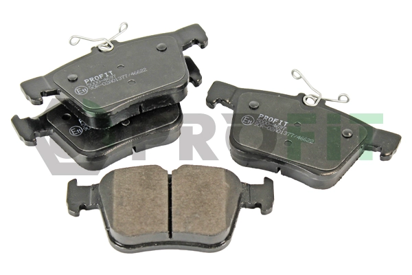 Brake Pad Set, disc brake (5000-4697)