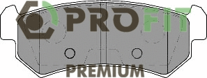 Brake Pad Set, disc brake (5005-1889)