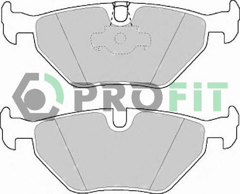 Brake Pad Set, disc brake (5000-1075 C)