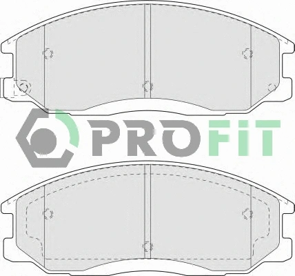 Brake Pad Set, disc brake (5000-1605 C)