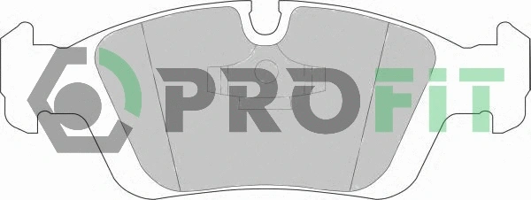 Brake Pad Set, disc brake (5000-0725 C)