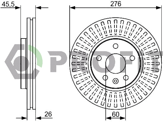 Brake Disc (5010-1869)