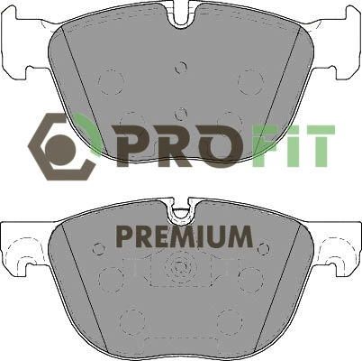 Brake Pad Set, disc brake (5005-4052)