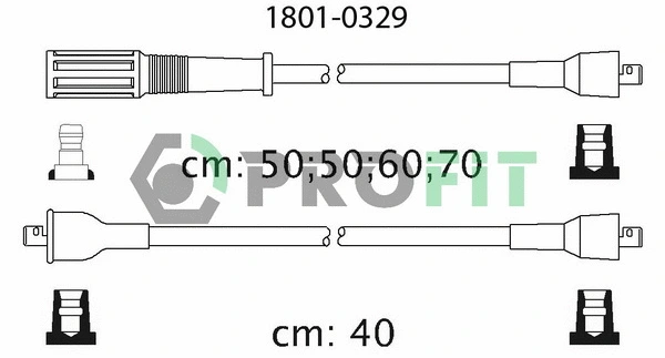 Ignition Cable Kit (1801-0329)