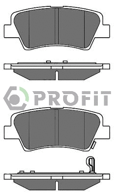 Brake Pad Set, disc brake (5000-2023)