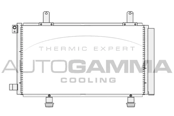 Condenser, air conditioning (104439)