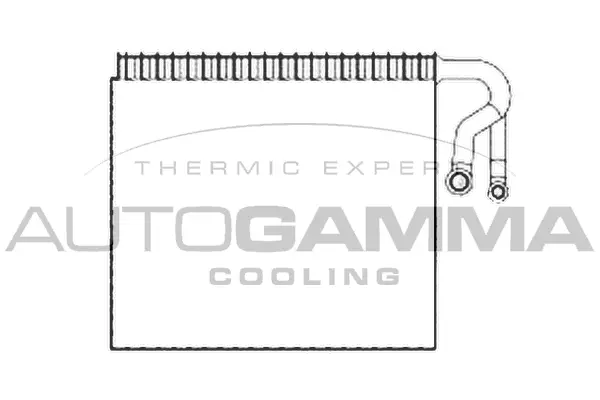 Evaporator, air conditioning (112223)
