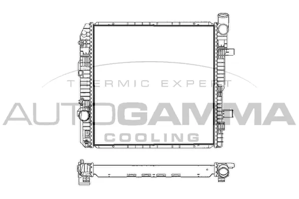 Radiator, engine cooling (401102)