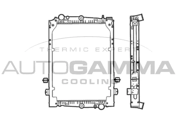 Radiator, engine cooling (400080)