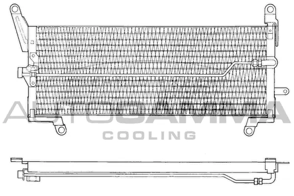 Condenser, air conditioning (101815)