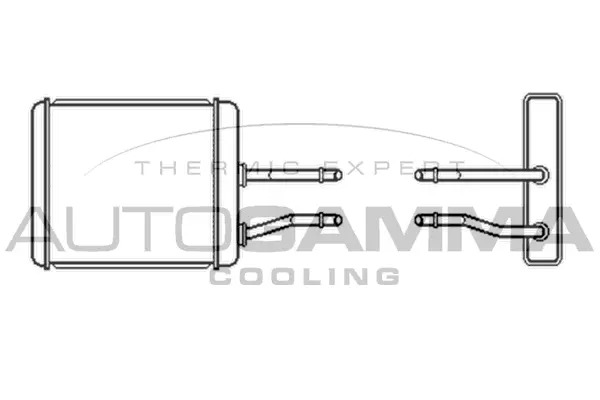 Heat Exchanger, interior heating (102419)