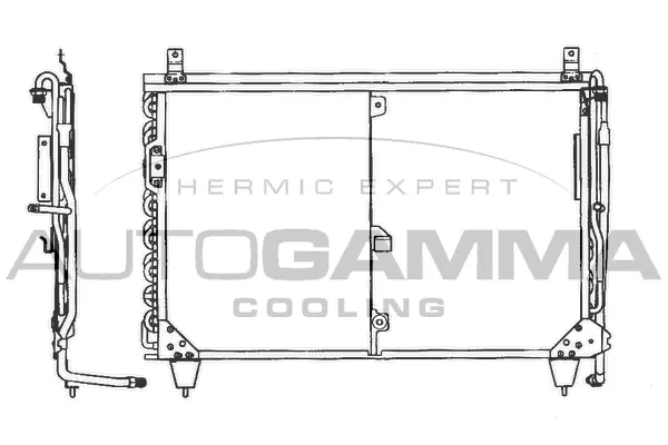 Condenser, air conditioning (101704)