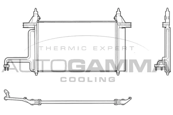 Condenser, air conditioning (103060)